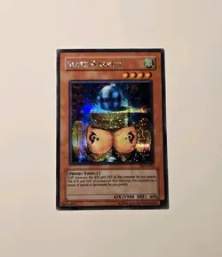 Yugioh Slate Warrior WC4-003 Prismatic Secret Rare NM - Image 1