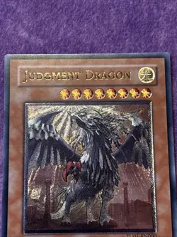 1x Judgment Dragon TU01-EN000 Ultimate Rare Euro Print MP YuGiOh - Image 2