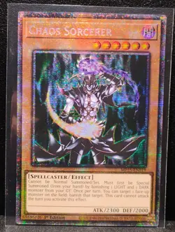 Yu-Gi-Oh Chaos Sorcerer MP25-EN019 Starlight Rare 2025 Mega-Pack 1st Edition NM - Image 3