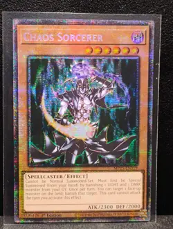 Yu-Gi-Oh Chaos Sorcerer MP25-EN019 Starlight Rare 2025 Mega-Pack 1st Edition NM - Image 5