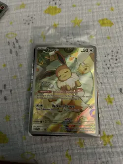 Pokemon TCG Eevee 173 Holo Promo Prismatic Evolutions ETB Sealed Card - Image 1