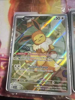 Pokemon TCG Eevee SVP 173 Prismatic Evolutions ETB Black Star Promo Card SEALED - Image 2