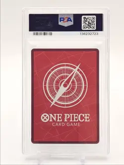 MONKEY D LUFFY 2025 ONE PIECE X DODGERS NIGHT LEADER #EB02-010 PSA 9 Q6095 - Image 2