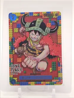 MONKEY D. LUFFY 2025 ONE PIECE JP ONE PIECE DAY '25 PROMO B #P-110 Q6095 - Image 1