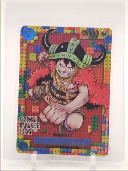 MONKEY D. LUFFY 2025 ONE PIECE JP ONE PIECE DAY '25 PROMO A #P-110 Q6095 - Image 1