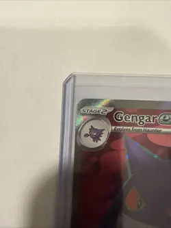 Pokemon TCG NM Gengar ex 193/162 SV05: Temporal Forces Ultra Rare Full Art - Image 2