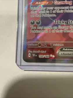 Pokemon TCG NM Gengar ex 193/162 SV05: Temporal Forces Ultra Rare Full Art - Image 5