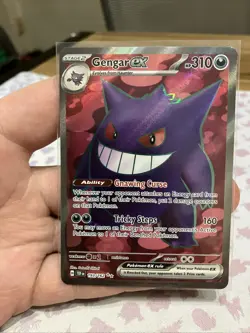 Pokemon TCG Gengar ex 193/162 Temporal Forces Full Art Ultra Rare NM - Image 1