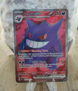 Pokemon TCG Gengar ex 193/162 Temporal Forces Ultra Rare NM - Image 1