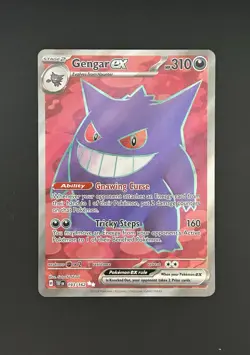 Pokemon TCG Gengar ex 193/162 Temporal Forces Ultra Rare NM - Image 3