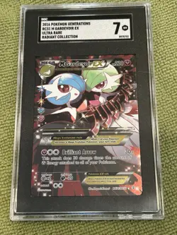 Pokemon TCG M Gardevoir EX RC31/RC32 Generations Radiant Collection SGC 7 NM - Image 1