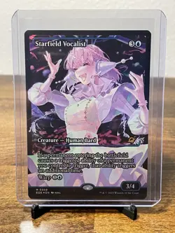 Starfield Vocalist FOIL Showcase 359 Edge of Eternities EOE MTG Mythic Unplayed - Image 1