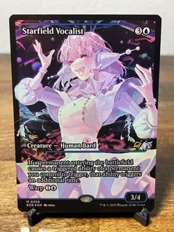 Starfield Vocalist FOIL Showcase 359 Edge of Eternities EOE MTG Mythic Unplayed - Image 3