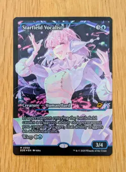 Starfield Vocalist - Edge of Eternities 359 Showcase Foil EoE MTG - Image 2