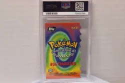 1999 Topps Pokemon Charizard #6 The Movie Die-Cut PSA 7(NM) - Image 3