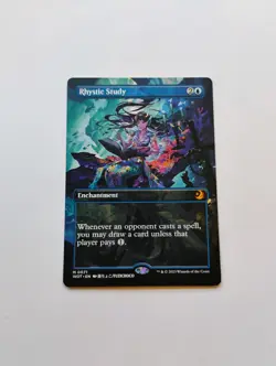 Rhystic Study (Anime Borderless) Wilds of Eldraine: Enchanting Tales Regular - Image 1