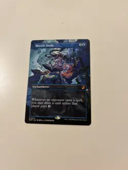 Rhystic Study (Anime Borderless) Wilds of Eldraine: Enchanting Tales Regular - Image 1