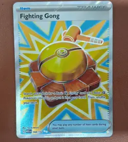 Pokemon TCG 168/132 Fighting Gong Rare Ultra Holo Card Mega Evolution NM/M - Image 1