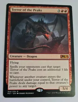 Terror of the Peaks Core Set 2021 MTG NM - Image 1