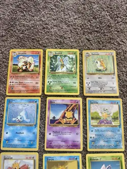 Pokemon Base Set 2 NM-LP - 12 card Lot Vintage WOTC 2000 No Duplicates - Image 2