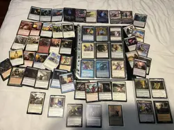 MTG Binder Variety Of Magic The Gathering Cards - Vintage Onward!+ Mythic/rare! - Image 1