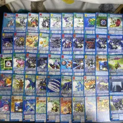 Lot of 266 Bulk Sale Japanese TCG CCG Old Digimon Card Bandai G55610 - Image 2