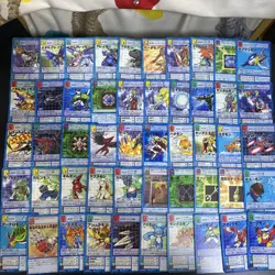 Lot of 266 Bulk Sale Japanese TCG CCG Old Digimon Card Bandai G55610 - Image 3