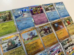Pokemon Twilight Masquerade Card Lot of 63 - No Duplicates - 4 Holo, 9 Reverse - Image 3