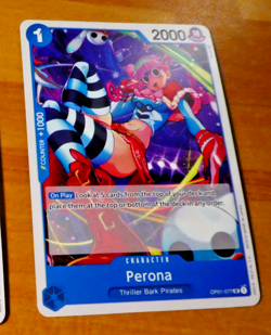 ONE PIECE ENGLISH CARD GAME CARTE OP01-077 EN TCG MINT - Image 1