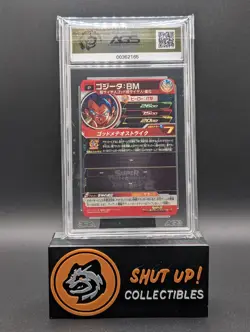 Gogeta: BM SSGSS PUMS13-23 Promo Foil Super Dragon Ball Heroes Card AGS 9.5 - Image 2