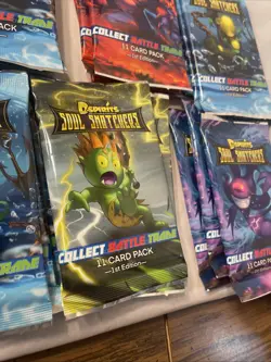 Lot of 91 Unopened Packs D-Spirits Soul Snatchers 1st Edition Packs 11 Cards Per - Image 5