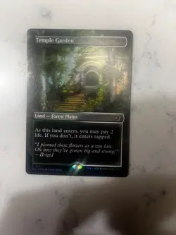 Temple Garden (Borderless) Lorwyn Eclipsed Foil - Image 1