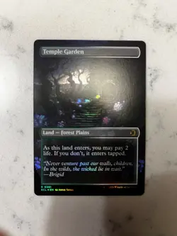 Temple Garden (Borderless) Lorwyn Eclipsed Foil - Image 2