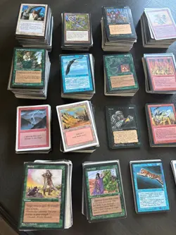 MAGIC THE GATHERING & LEGENDS CARD LOT 1500-1750 BASE + GOOD-NEAR MINT - Image 1