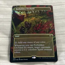 Forbidden Orchard (Borderless) Double Masters 2022 Foil - Image 2