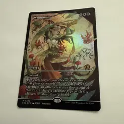 Winnowing FOIL Showcase 382 Lorwyn Eclipsed ECL MTG Mythic Unplayed Mint Sorcery - Image 2