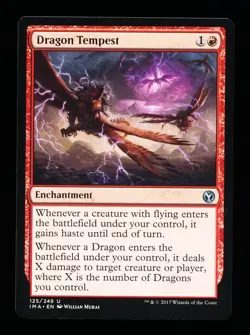 * * 1x Dragon Tempest x1 * * Iconic Masters MTG NM Near Mint - Image 1