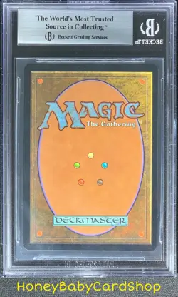 MTG Seventh Edition Foil 2001 Brushland BGS 8.5 NM/MT+ Old School Rare Painland - Image 2