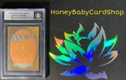 MTG Seventh Edition Foil 2001 Brushland BGS 8.5 NM/MT+ Old School Rare Painland - Image 5