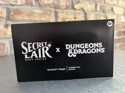 MTG Secret Lair x Dungeons & Dragons: KARLACH'S RAGE Rainbow Foil New Sealed - Image 1