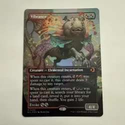 Vibrance FOIL Borderless 295 Lorwyn Eclipsed ECL MTG Mythic Unplayed Mint M/NM - Image 1