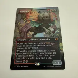 Vibrance FOIL Borderless 295 Lorwyn Eclipsed ECL MTG Mythic Unplayed Mint M/NM - Image 2