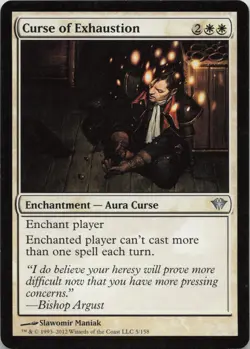 Curse of Exhaustion U Dark Ascension 5 LP-MP - Image 1