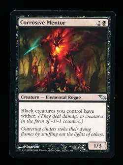 * * 1x Corrosive Mentor x1 * * Shadowmoor MTG VLP Very Lightly Played - Image 1