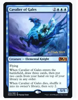 Cavalier of Gales Prerelease Foil+ 10 Random Rares MTG Magic the Gathering gift - Image 1
