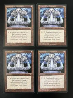 MTG- Fountain of Yourth x4 - The Dark - Italian - Image 1
