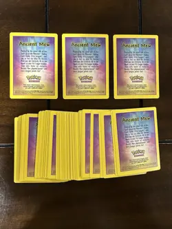 (3) Ancient Mew Details Insert Card Lot Pokemon Promo NM - Image 1