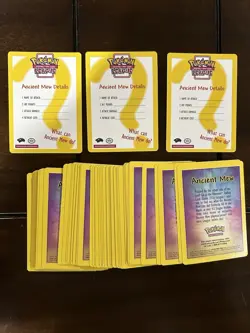 (3) Ancient Mew Details Insert Card Lot Pokemon Promo NM - Image 2
