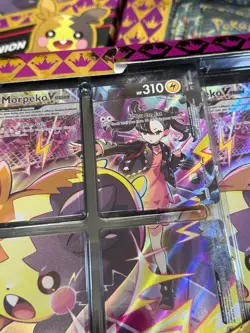 5X POKEMON CROWN ZENITH MORPEKO V-UNION PREMIUM PLAYMAT COLLECTION BOX SEALED - Image 3