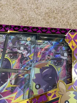 5X POKEMON CROWN ZENITH MORPEKO V-UNION PREMIUM PLAYMAT COLLECTION BOX SEALED - Image 4